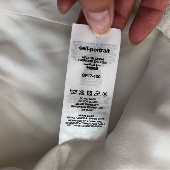 SOLD NWT Self Portrait Floral Corset Dress - Picture 8 of 8